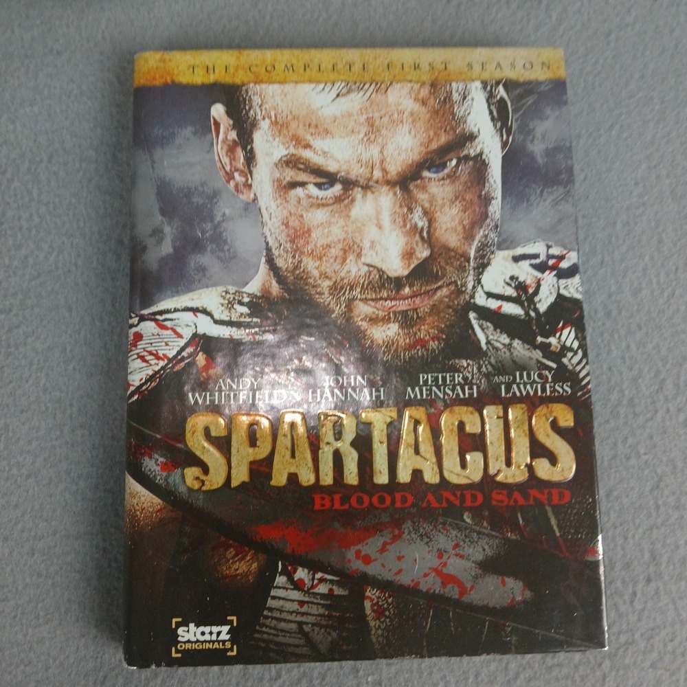 Spartacus Blood and Sand The Complete First Season DVD 4-Disc Set Starz 2010